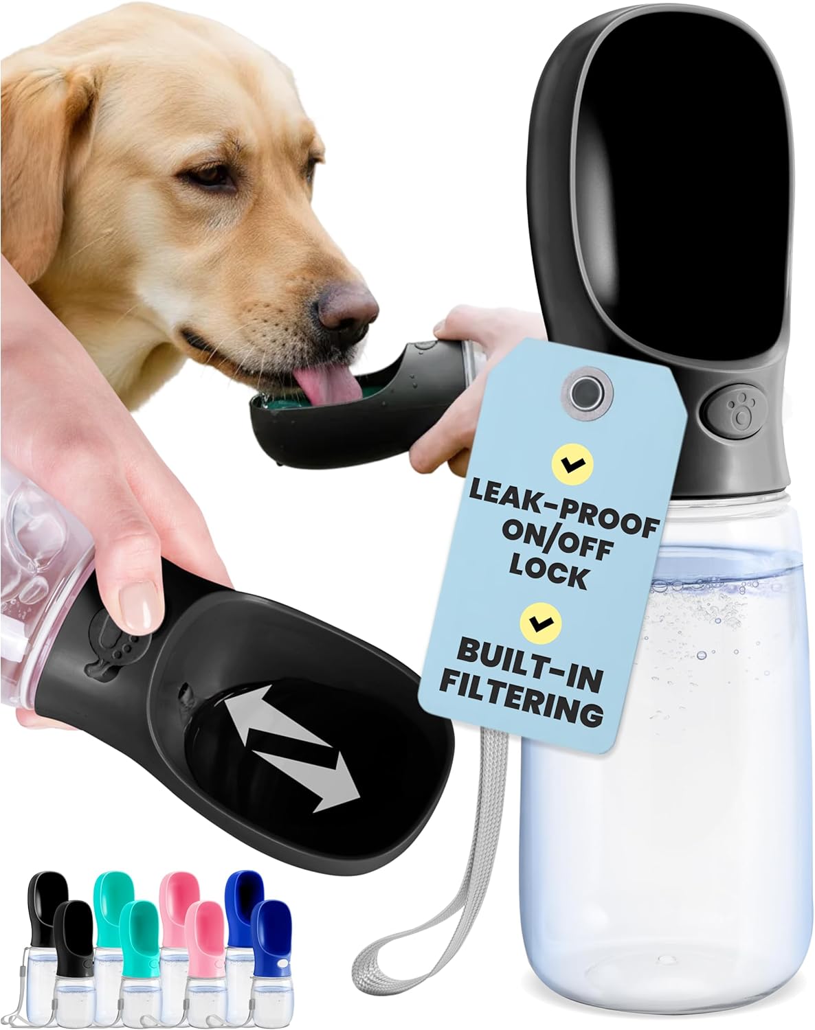 Portable Dog Water Bottle